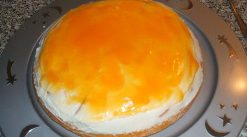 торт персиковый