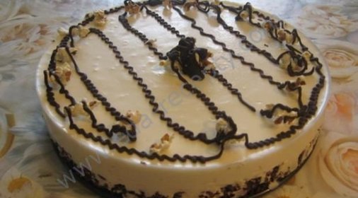 Торт из попкорна