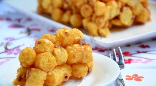 Торт из кукурузных палочек со сгущенкой