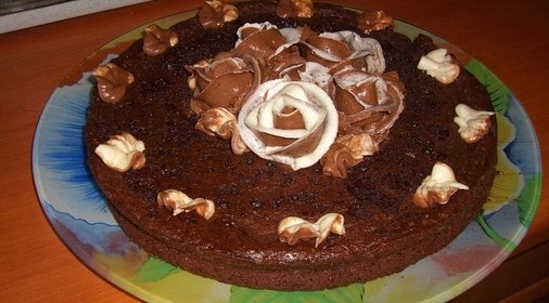 Французский шоколадный торт